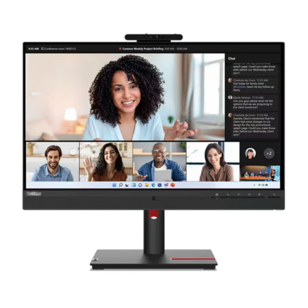Écran 23,8" Full HD Lenovo ThinkVision T24mv-30 avec Webcam (63D7UAT3EU)